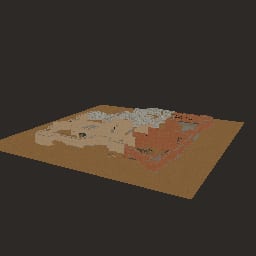Dust II map (GLB) — Prop
