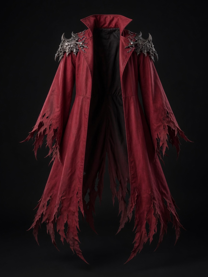 Crimson Tattered Coat · concept — Texture