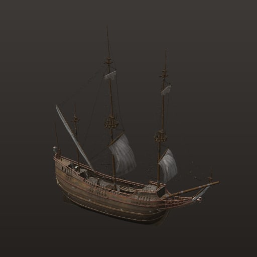 Dutch Ship Medium · model 2k — Prop