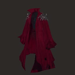 Crimson Tattered Coat — Prop