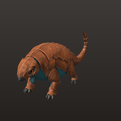 Tatou cuivre — Creature