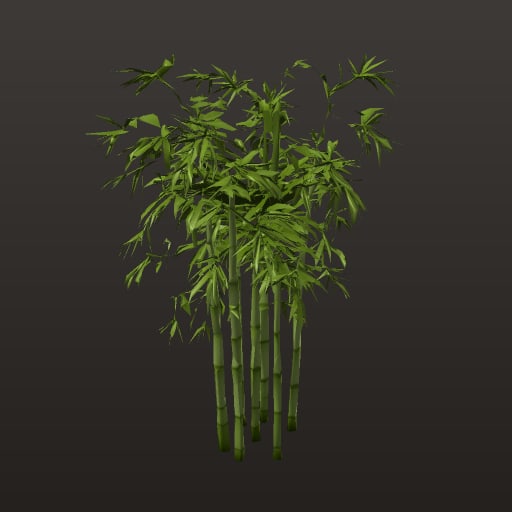 Wuxia woodland · Bamboo grove — Prop