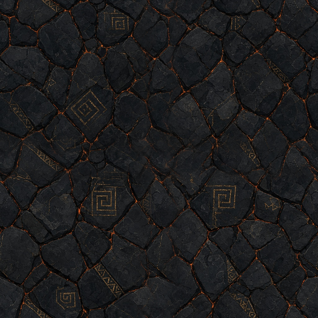 Underworld · Dalles d’obsidienne — Texture