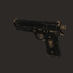 Devil Medallion Pistol — Weapon