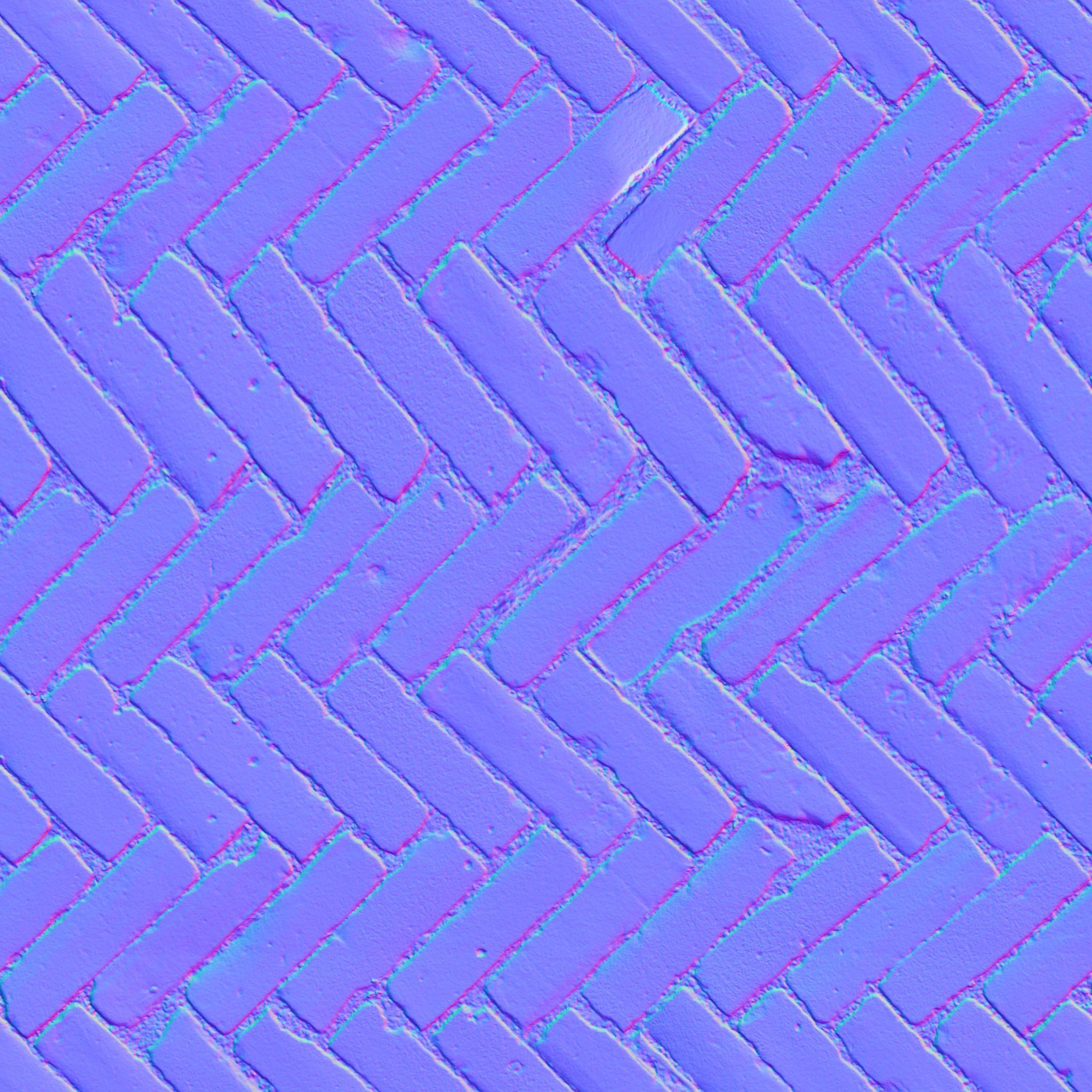 Brick Floor · normal 2k — Texture
